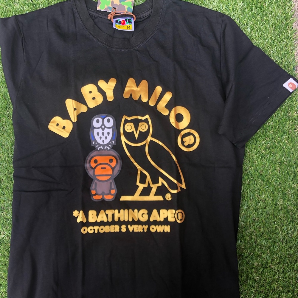 ❌SOLD❌Bape X OVO T Baby Milo T Shirt.